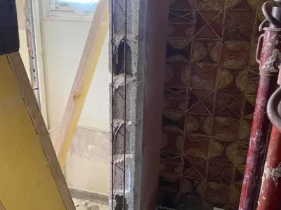 Réalisation d’une ouverture dans un mur porteur
